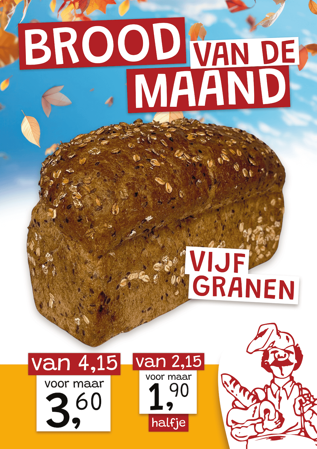 brood van de maand november